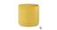 Serie O Pouffe in Daisy Yellow Colour (Prime Daisy Yellow) by Urban Ladder - Design 1 Side View - 629780