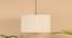 Beatrice Yellow Cotton Hanging Light (Yellow) by Urban Ladder - Front View Design 1 - 629830