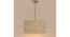 Beatrice Yellow Cotton Hanging Light (Yellow) by Urban Ladder - Ground View Design 1 - 629866