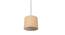 Wallace Yellow Cotton Hanging Light (Yellow) by Urban Ladder - Rear View Design 1 - 629884