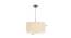Beatrice Yellow Cotton Hanging Light (Yellow) by Urban Ladder - Design 1 Dimension - 629894