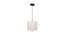 Joyce Flex Cotton Hanging Light (White) by Urban Ladder - Design 1 Dimension - 630016