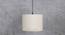 June Flex Cotton Hanging Light (White) by Urban Ladder - Front View Design 1 - 630025
