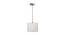 June Flex Cotton Hanging Light (White) by Urban Ladder - Ground View Design 1 - 630063