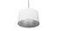 Sylvia White Cotton Hanging Light (White) by Urban Ladder - Rear View Design 1 - 630096