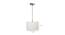 Octavia Flex Cotton Hanging Light (White) by Urban Ladder - Design 1 Dimension - 630117