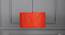Edith Red Cotton Hanging Light (Red) by Urban Ladder - Front View Design 1 - 630121