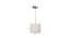 Kate Natural Cotton Hanging Light (Brown) by Urban Ladder - Design 1 Dimension - 630122