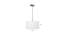 Sylvia White Cotton Hanging Light (White) by Urban Ladder - Design 1 Dimension - 630129