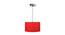 Allen Red Cotton Hanging Light (Red) by Urban Ladder - Ground View Design 1 - 630166