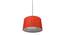 Edith Red Cotton Hanging Light (Red) by Urban Ladder - Rear View Design 1 - 630203