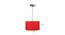 Allen Red Cotton Hanging Light (Red) by Urban Ladder - Design 1 Dimension - 630229