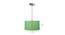 Quincy Green Cotton Hanging Light (Green) by Urban Ladder - Design 1 Dimension - 630420