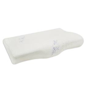 Pillows Design Ivory White Floral 19 x 11 Inches Polyester Pillow (White)