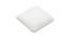 Amara White Solid   12 x 12 Inches Polyester Cushion (White) by Urban Ladder - Front View Design 1 - 630606