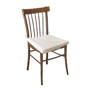 Seat Cushions In New Delhi Design Kaliyah White Solid 16 x 16 Inches Polyester Chair Pad (White)