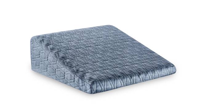 Antonella Grey Geometric  20 x 20 Inches Polyester Pillow (Grey) by Urban Ladder - Design 1 Side View - 630793
