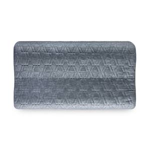 Pillows Design Miranda Grey Geometric 20 x 13 Inches Polyester Pillow (Grey)