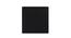Angelica  Black Solid   16 x 16 Inches Polyester Chair Pad (Black) by Urban Ladder - Front View Design 1 - 630927