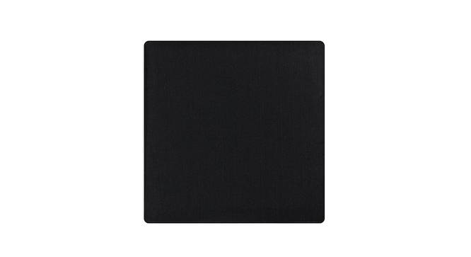 Justice  Black Solid   18 x 18 Inches Polyester Chair Pad (Black) by Urban Ladder - Front View Design 1 - 630929