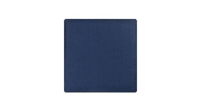 Cecelia Blue Solid   16 x 16 Inches Polyester Chair Pad (Blue) by Urban Ladder - Front View Design 1 - 630931