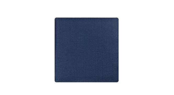 Ariya Blue Solid   18 x 18 Inches Polyester Chair Pad (Blue) by Urban Ladder - Front View Design 1 - 630933
