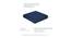 Virginia Blue Solid   18 x 18 Inches Polyester Chair Pads (Blue) by Urban Ladder - Design 1 Dimension - 631023