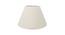 Cayden Conical Shaped Cotton Lamp Shade in White Colour (White) by Urban Ladder - Ground View Design 1 - 631474