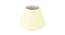 Dakota Conical Shaped Cotton Lamp Shade in Yellow Colour (Yellow) by Urban Ladder - Ground View Design 1 - 631475