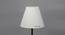 Jayda Conical Shaped Cotton Lamp Shade in White Colour (White) by Urban Ladder - Front View Design 1 - 631541
