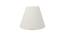 Winifred Conical Shaped Cotton Lamp Shade in White Colour (White) by Urban Ladder - Ground View Design 1 - 631573