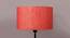 Bristol Drum Shaped Cotton Lamp Shade in Red Colour (Red) by Urban Ladder - Front View Design 1 - 631635