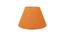 Lilith Conical Shaped Cotton Lamp Shade in Orange Colour (Orange) by Urban Ladder - Ground View Design 1 - 631666