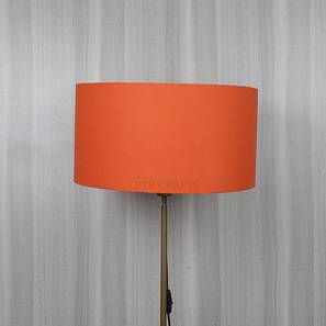 Lamp Shades Design Fabric Lamp Shade in Orange Colour