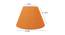 Lilith Conical Shaped Cotton Lamp Shade in Orange Colour (Orange) by Urban Ladder - Design 1 Dimension - 631711