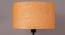 Kyla Drum Shaped Cotton Lamp Shade in Orange Colour (Orange) by Urban Ladder - Front View Design 1 - 631717