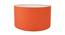 Rohan Drum Shaped Cotton Lamp Shade in Orange Colour (Orange) by Urban Ladder - Ground View Design 1 - 631742