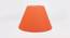 Evelynn Conical Shaped Cotton Lamp Shade in Orange Colour (Orange) by Urban Ladder - Ground View Design 1 - 631746