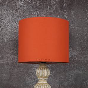 Lamp Shades Design Fabric Lamp Shade in Orange Colour