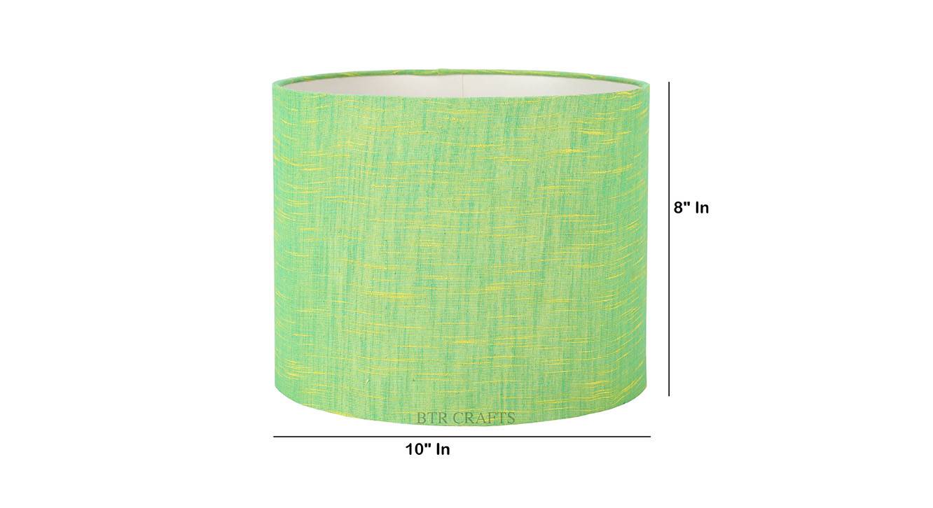 Fabric Lamp Shade in Green Colour Urban Ladder