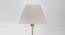 Leon Conical Shaped Cotton Lamp Shade in Beige Colour (Beige) by Urban Ladder - Front View Design 1 - 631994