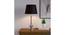 Meggie Black Shade Table Lamp With Silver Metal Base (Nickel) by Urban Ladder - Ground View Design 1 - 632224