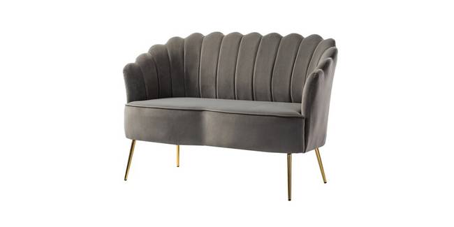 Ukraine Fabric Sofa (Dark Grey) (2-seater Custom Set - Sofas, None Standard Set - Sofas, Dark Grey, Fabric Sofa Material, Regular Sofa Size, Regular Sofa Type)