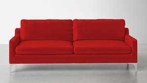 Velore Fabric Sofa (Red)
