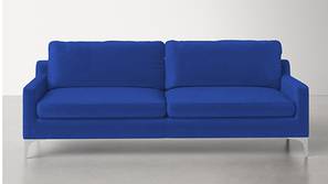 Velore Fabric Sofa (Navy Blue)