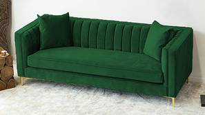 Tuxedo Fabric Sofa (Green)