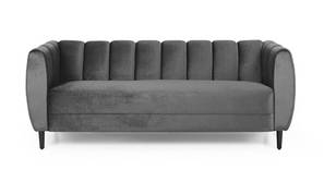 Camaride Fabric Sofa (Dark Grey)