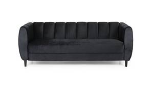 Camaride Fabric Sofa (Black)