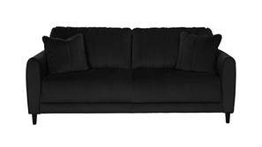 Angle Fabric Sofa (Black)