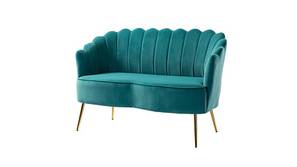 Ukraine Fabric Sofa (Blue)